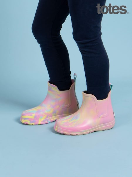 Vaaleanpunainen - Totes Childrens Chelsea Welly Boots (B29103) | €32