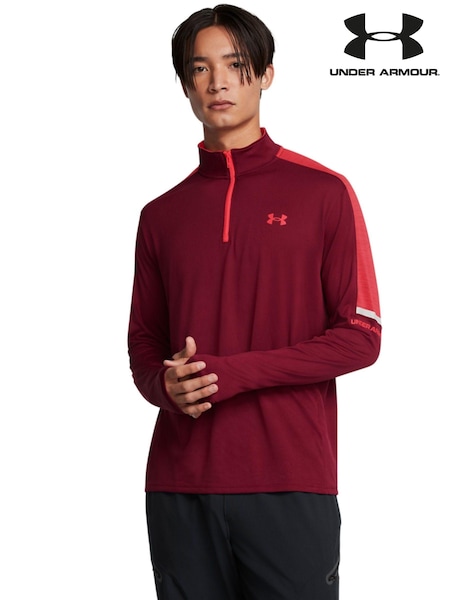 Under Armour Red Core Tech Quarter Zip Sweat Top (B29108) | €31