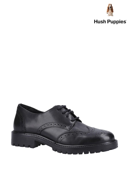 Hush Puppies Athena Junior Black Shoes (B29269) | €72