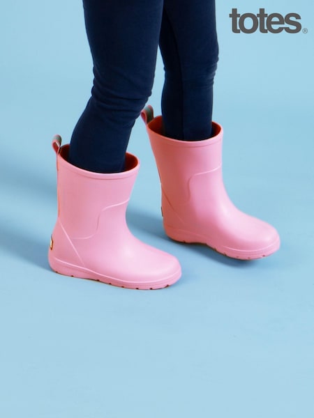Vaaleanpunainen - Totes Childrens Charley Welly Boots (B29415) | €32