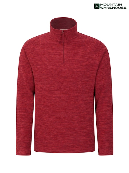 Mountain Warehouse Red Mens Snowdon Micro Fleece (B29437) | R$ 215