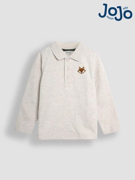 JoJo Maman Bébé Natural Fox Polo Shirt (B29459) | €26