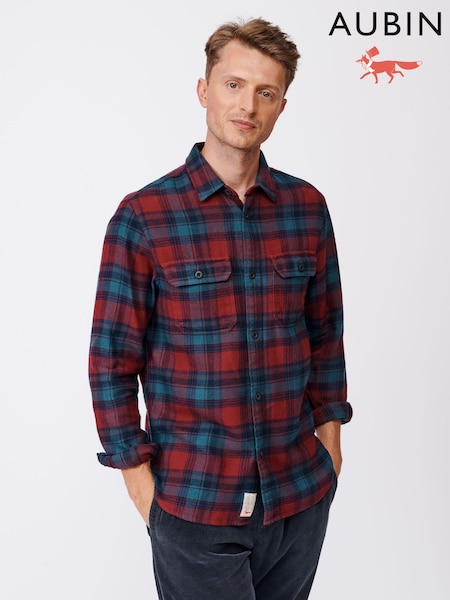Aubin Crowle Flannel Check Shirt (B29494) | €59