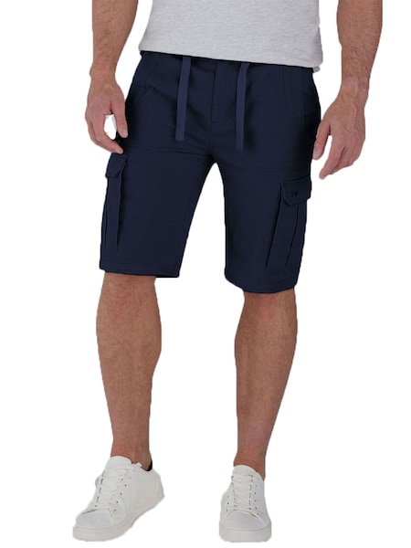 Raging Bull Blue Cargo Shorts (B29533) | €90