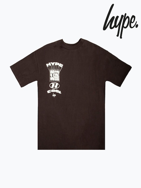 Hype. Boys Brown Stack T-shirt (B29550) | 145 zł