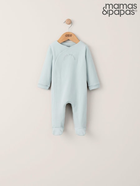Mamas & Papas 100% Cotton Little Brother Sleepsuit (B29879) | ₪75