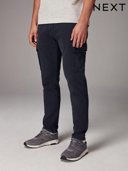 Темно-синий - Motionflex Stretch Cargo Trousers (B29929) | €21