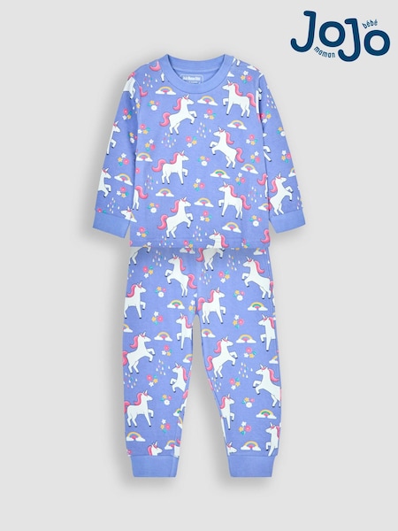 Einhornmotiv, flieder - JoJo Maman Bébé Glow In the Dark Pyjamas (B29935) | 34 €