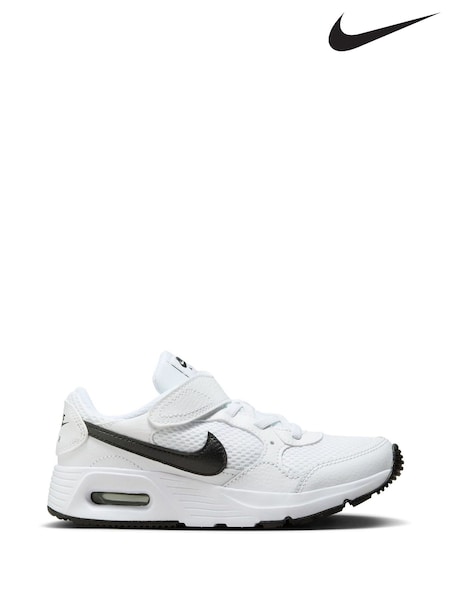 Nike White Junior Air Max SC Trainers (B29996) | ₪226