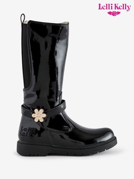 Lelli Kelly Alyssa Stivale Black Boots (B30047) | 259 QAR