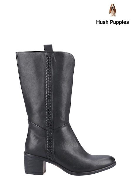 Hush Puppies Whitney Mid Black Boots (B30256) | €95