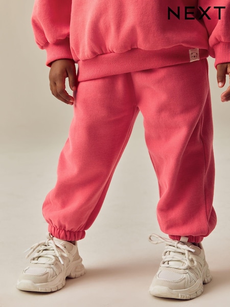 وردي مرجاني - Sweat Joggers (3mths-7yrs) (B30315) | ‏42 ر.س.‏ - ‏54 ر.س.‏