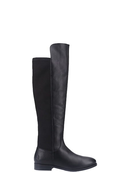 Hush Puppies Paisley Long Black Boots (B30485) | €72