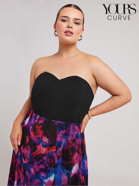 Yours Curve Corset Bodysuit (B30556) | € 42