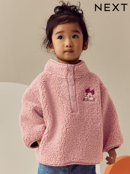 Pink Disney Minnie Fleece Top (3mths-7yrs) (B30635) | 104 QAR - 114 QAR