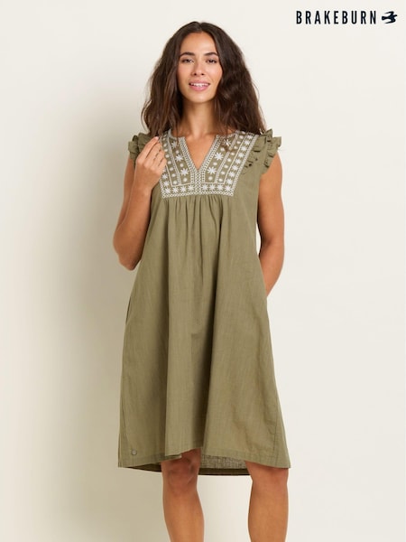 Brakeburn Green Kiera Dress (B33136) | €99
