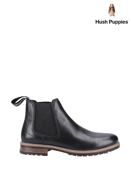 Negru - Ghete și cizme Hush Puppies Russell (B33384) | 375 LEI