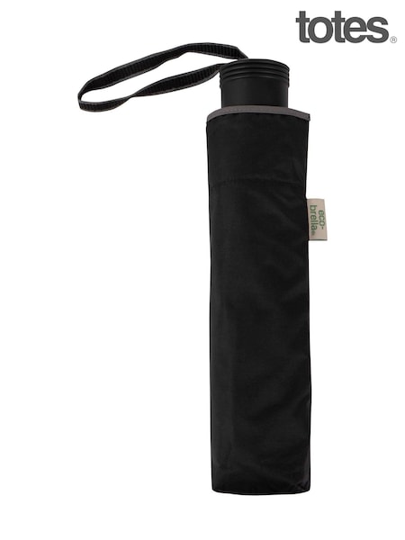 Totes Black Supermini Umbrella (B33486) | CA$40