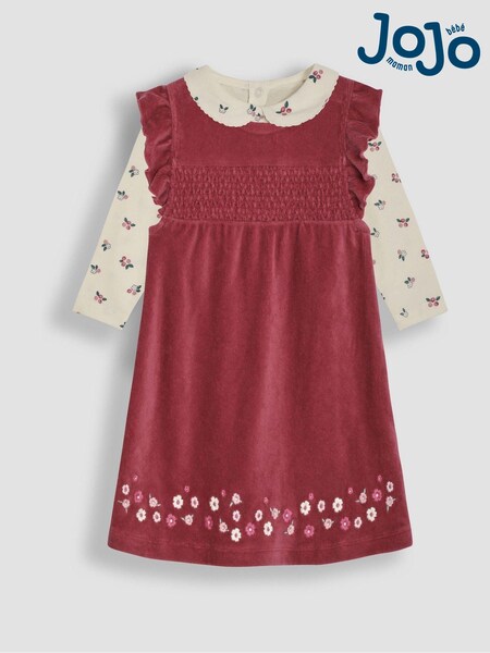 Jojo Maman Bébé Velour Cord Baby Dress And Body Set (B33506) | ‏15 ر.ع.‏