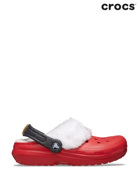 Crocs Classic Kids Lined Christmas Santa Clogs (B33572) | 229 LEI