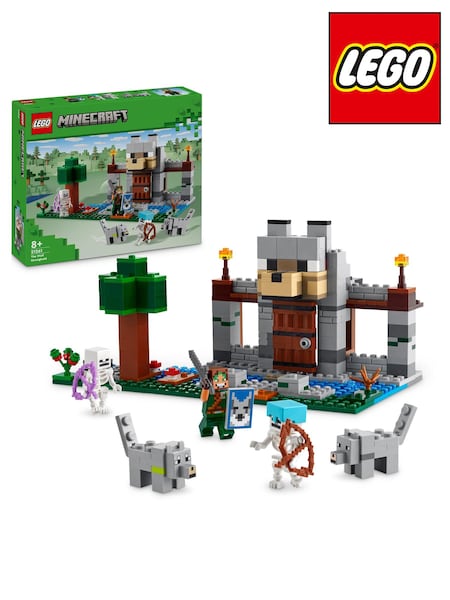LEGO Minecraft The Wolf Stronghold Toy Set (B33871) | €40