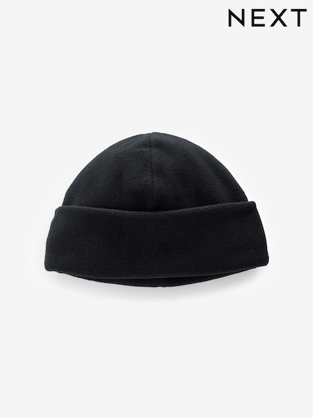 Black Fleece Hat (3mths-16yrs) (B34000) | 21 QAR - 34 QAR