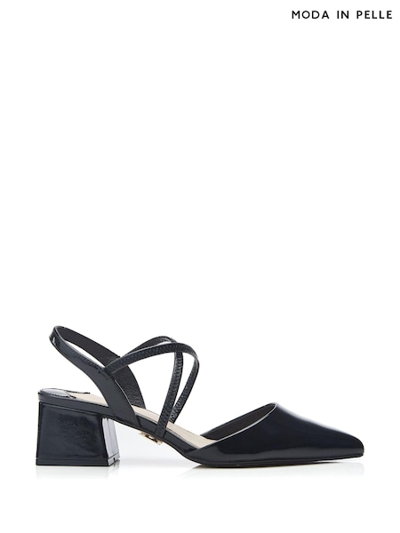 Moda in Pelle Caydence Point Low Block Shoes (B34114) | $65