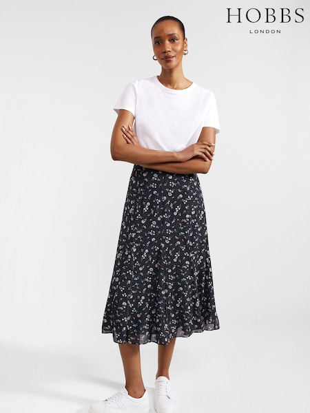 Hobbs Blue Tess Skirt (B34121) | €63