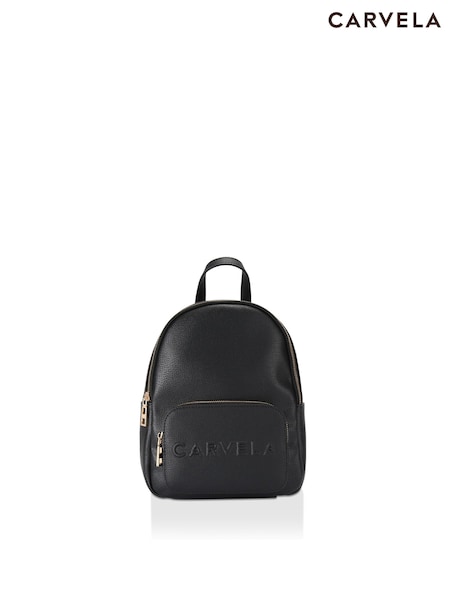 Negru - Carvela Frame Midi Rucsac Geantă (B34184) | 812 LEI