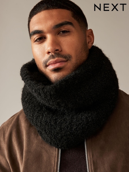 Черный - Boucle Textured Snood (B34198) | €10