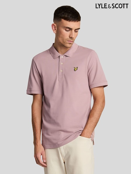 وردي شاحب - Lyle & Scott Classic Polo Shirt (B34245) | ‏160 د.إ.‏