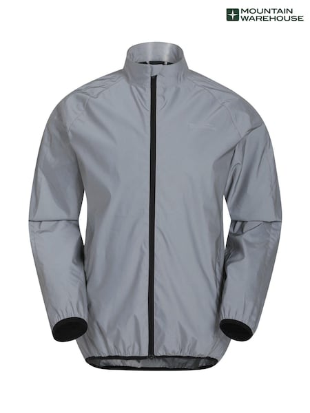 Mountain Warehouse Silver 360 Reflective Mens Jacket (B34335) | AED373
