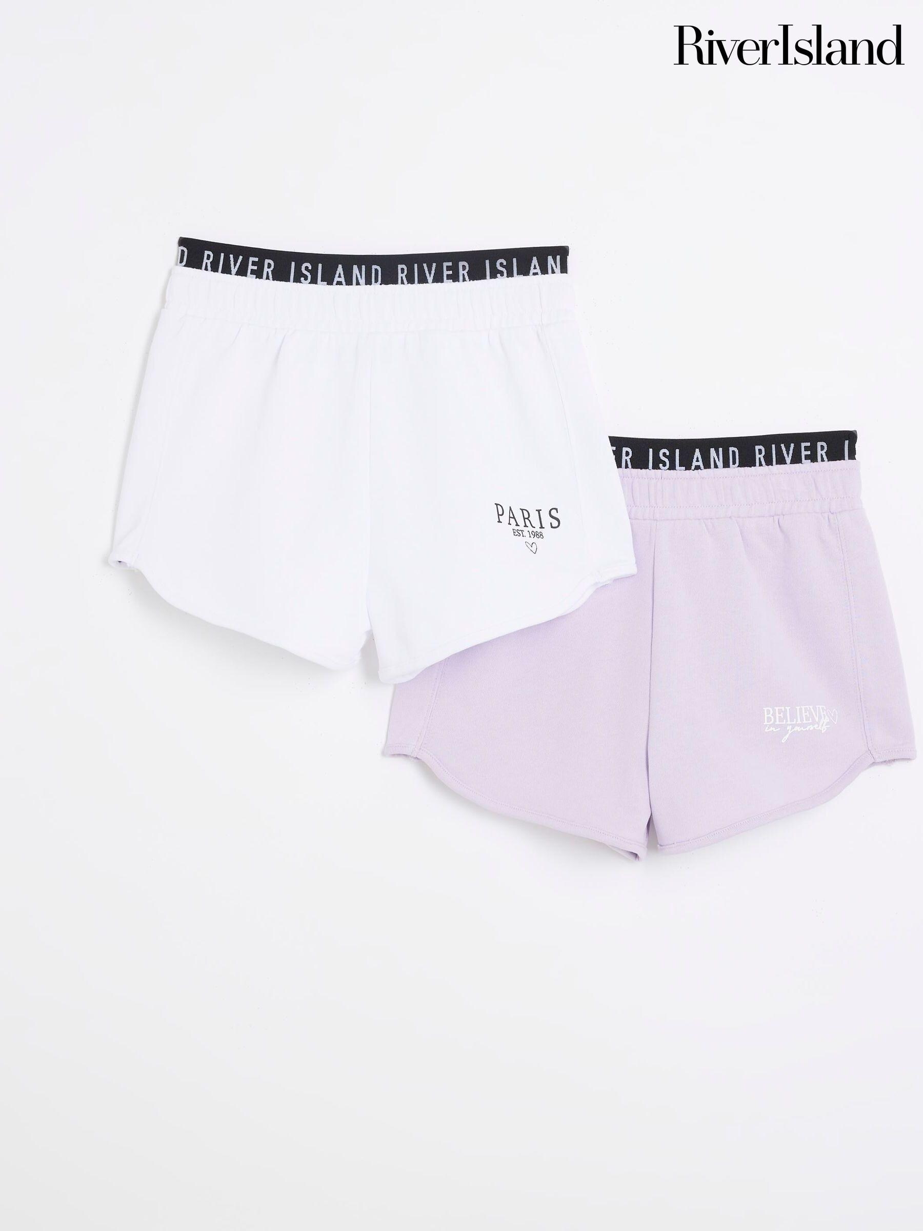 Girls river island shorts new arrivals