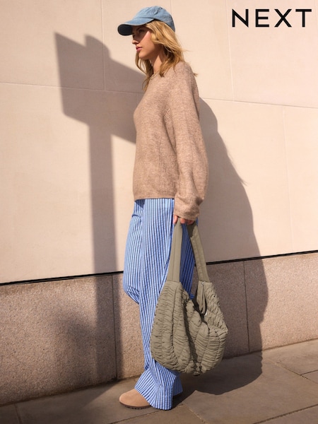 Khaki Green Padded Shoulder Bag (B34793) | €33