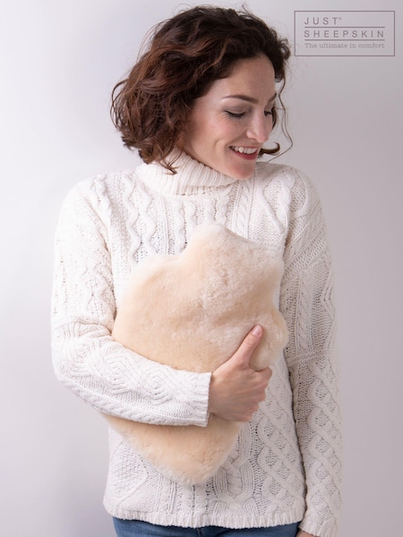Just Sheepskin Natural Rebecca Hot Water Bottle (B34873) | €77