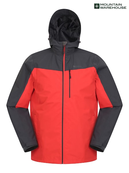 Mountain Warehouse Red Brisk Extreme Mens Waterproof Jacket (B35259) | €119