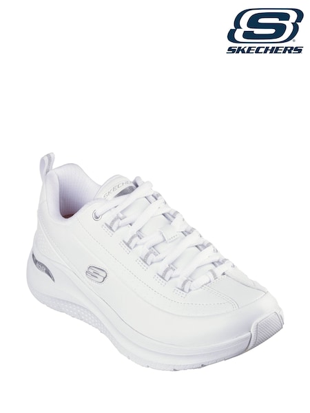 Skechers White Arch Fit 2.0 Star Bound Trainers (B35601) | €127