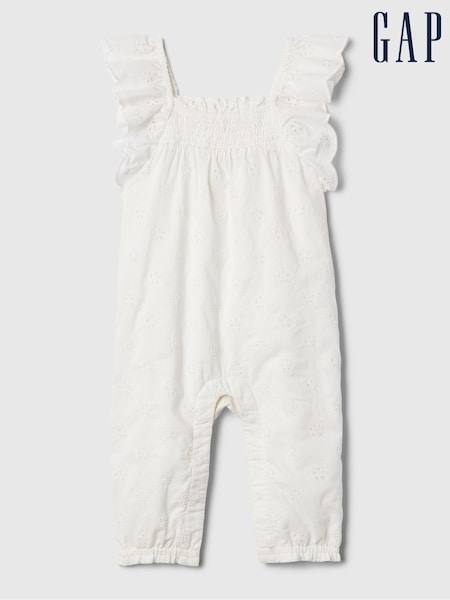 Gap Eyelet Floaty Rompersuit (Newborn-24mths) (B35646) | 23 €
