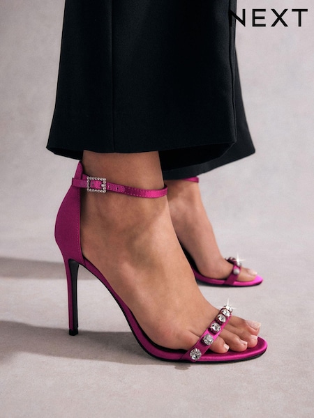 Pink Tabitha Simmons Katie Jewelled Sandals (B35675) | € 34