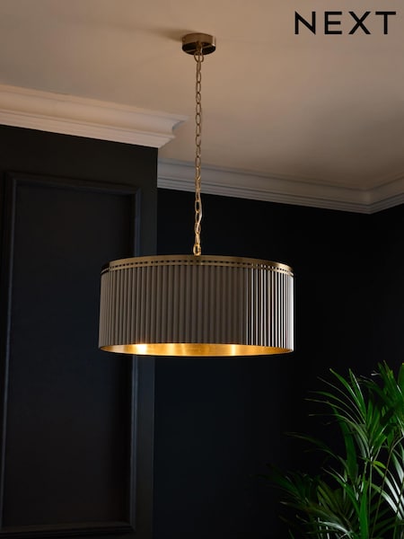 Grey Camford 3 Light Chandelier Light Fitting (B35921) | €263