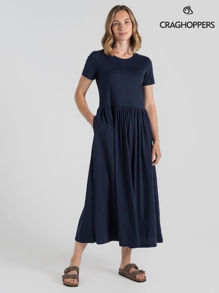 Craghoppers Blue Ember Long Dress (B35957) | €32