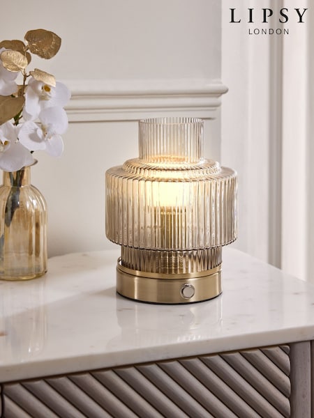 Lipsy Brass USB Rechargable Table Lamp (B35984) | €68