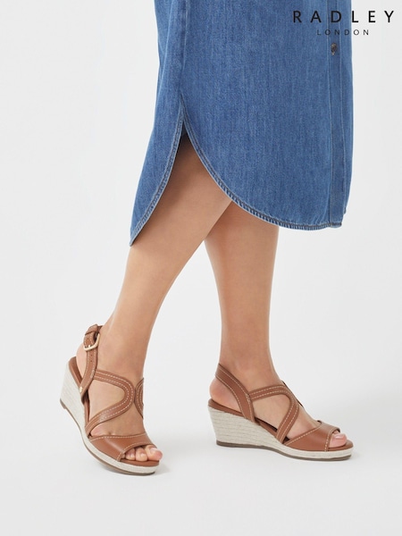 Radley London Florence Close Wishbone Midi Wedges (B36180) | AED375