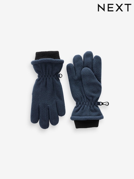 Navy Blue Fleece Gloves (3-16yrs) (B36461) | R$ 80 - R$ 110