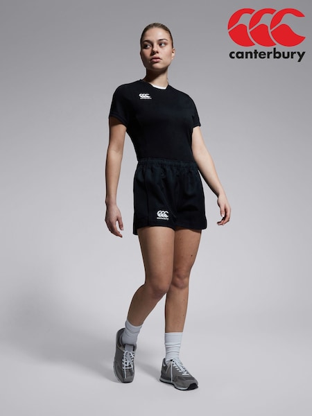 Canterbury Adult Womens Advantage Black Shorts (B36737) | ₪146