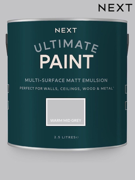 Warm Mid Grey Ultimate®? Multi-Surface 2.5L Paint (B36769) | €52