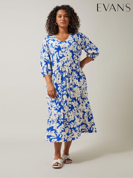 Evans Blue Tea Dress (B37169) | 33 €