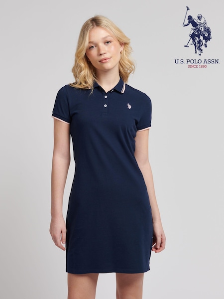 U.S. Polo Assn. Blue Womens Polo Dress (B37256) | €66