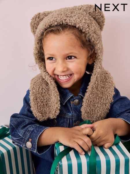 Rjava - Bear Trapper Hat (3-13yrs) (B37611) | € 7 - € 9