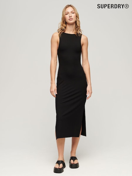 Superdry Jersey Twist Back Midi Dress (B37845) | 68 €